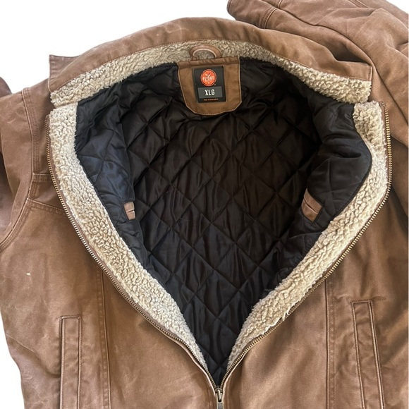 Flight Outfitters Bush Pilot Rugged Weather-Resistant  Zip Bomber Jacket XL - Picture 4 of 7